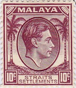 Straits Settlements 1937 SG 284 King George VI Head Fine Mint