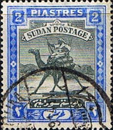 Sudan 1902 SG 25 Camel Postman Fine Used