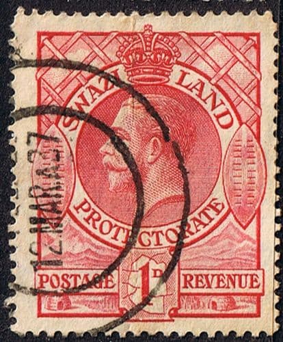 Swaziland 1933 King George V SG 12 Fine Used