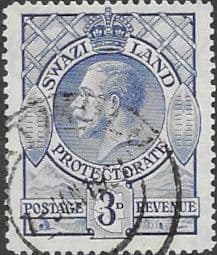 Swaziland 1933 King George V SG14 Fine Used
