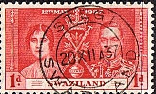 Swaziland 1937 King George VI Coronation SG 25 Fine Used