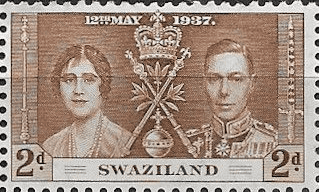 Swaziland 1937 King George VI Coronation SG 26 Fine Mint
