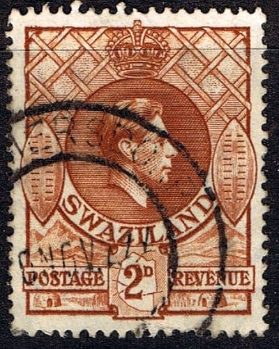 Swaziland 1938 King George VI SG 31 Fine Used