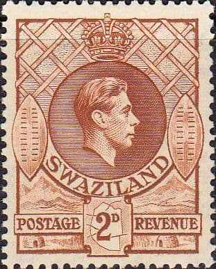 Swaziland 1938 King George VI SG 31a Fine Mint
