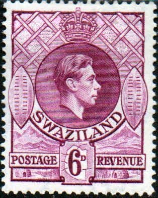 Swaziland 1938 King George VI SG 34b Fine Mint