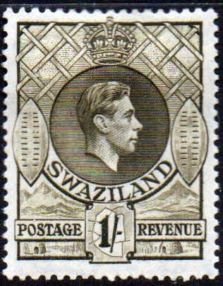 Swaziland 1938 King George VI SG 35a Fine Mint