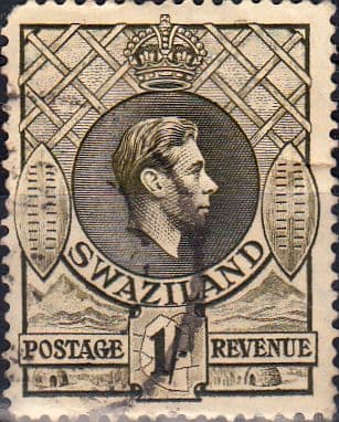 Swaziland 1938 King George VI SG 35a Fine Used