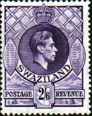 Swaziland 1938 King George VI SG  36a Fine Mint