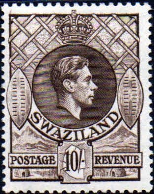 Swaziland 1938 King George VI SG 38a Fine Mint
