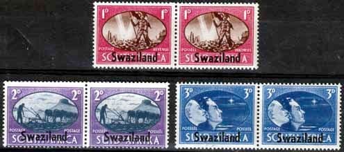 Swaziland 1946 King George VI Victory Set Fine Mint