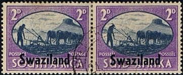 Swaziland 1946 King George VI Victory SG 40 Fine Used