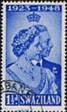 Swaziland 1948 King George VI Royal Silver Wedding SG 46 Fine Used