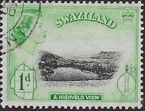 Swaziland 1956 High Veld View Mine SG 54 Fine Used