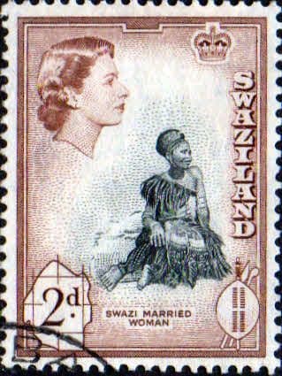 Swaziland 1956 Swazi Married Woman SG 55 Fine Used