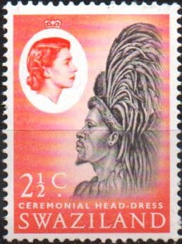 Swaziland 1962 Headdress SG 93 Fine Mint