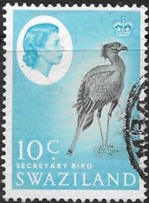 Swaziland 1962 SG 98 Secretary Bird Fine Used