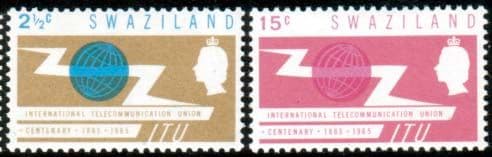 Swaziland 1965 International Telecomunication Union Set Fine Mint