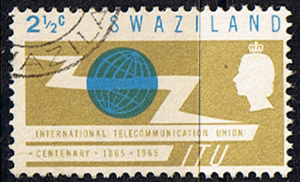 Swaziland 1965 International Telecomunication Union SG 113 Fine Used
