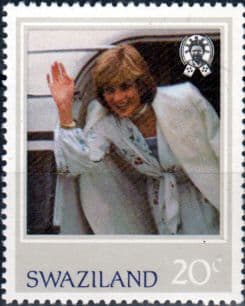 Swaziland 1982 Diana 21st Birthday SG 405 Fine Mint