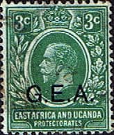 Tanganyika 1917 King George V G E A Overprint SG  47 Fine Used