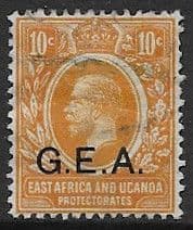 Tanganyika 1917 King George V G E A Overprint SG 49 Fine Mint