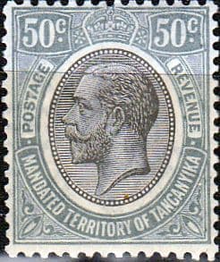 Tanganyika 1927 King George V SG 100 Fine Mint