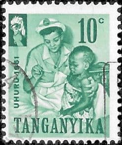 Tanganyika 1961 Independence SG 109 Fine Used