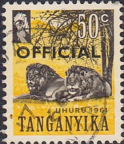 Tanganyika 1961 Independence SG O6 Official Fine Used