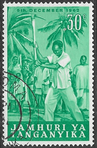 Tanganyika 1962  Inauguration of Republic SG 120 Fine Used