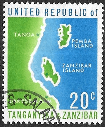 Tanganyika 1964 Inauguration of Republic SG 124 Fine Used
