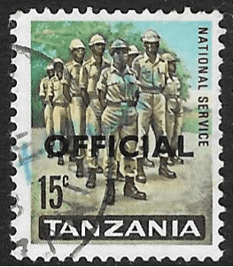 Tanzania 1965 Official SG O11 Fine Used