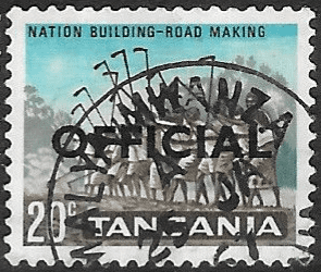 Tanzania 1965 Official SG O12 Fine Used