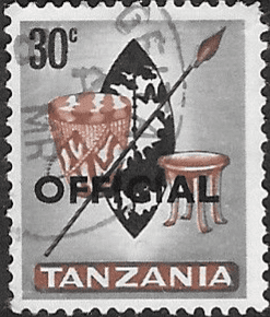 Tanzania 1965 Official SG O13 Fine Used