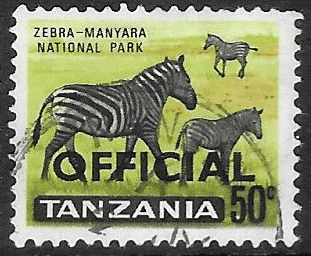 Tanzania 1965 Official SG O14 Fine Used