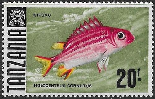 Tanzania 1967 Fish SG 157 Fine Mint