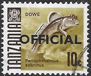 Tanzania 1967 Fish SG O21 Official Fine Used