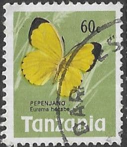 Tanzania 1973 Butterflies SG 165 Fine Used