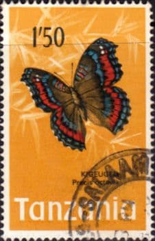 Tanzania 1973 Butterflies SG 168 Fine Used