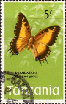 Tanzania 1973 Butterflies SG 170 Fine Used