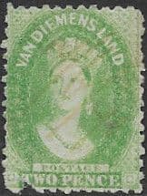 Tasmania 1863 Van Diemens Land SG 71 Queen Victoria Good Used
