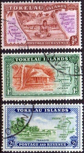 Tokelau 1948 First Issued Set Fine Used