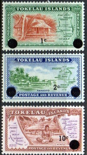 Tokelau 1967 Decimal Currency Set Fine Mint