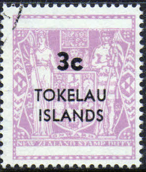 Tokelau 1968 New Zealand Arms Type SG 12 Fine Used