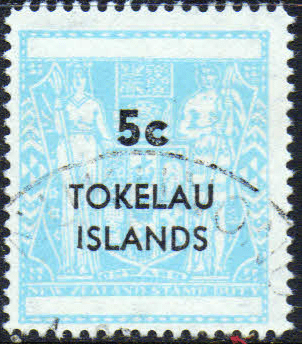 Tokelau 1968 New Zealand Arms Type SG 13 Fine Used
