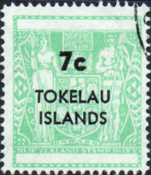 Tokelau 1968 New Zealand Arms Type SG 14 Fine Used