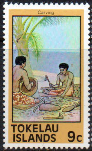 Tokelau 1976 Canoe Making SG 53 Fine Mint