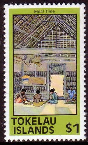 Tokelau 1976 Meal Time SG 56a Fine Mint