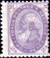 Tonga 1886 SG 2ba King George I Fine Mint