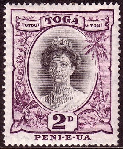 Tonga 1942 Queen Salote SG 76 Fine Mint