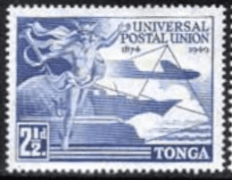 Tonga 1949 Universal Postal Union SG 88 Fine Mint